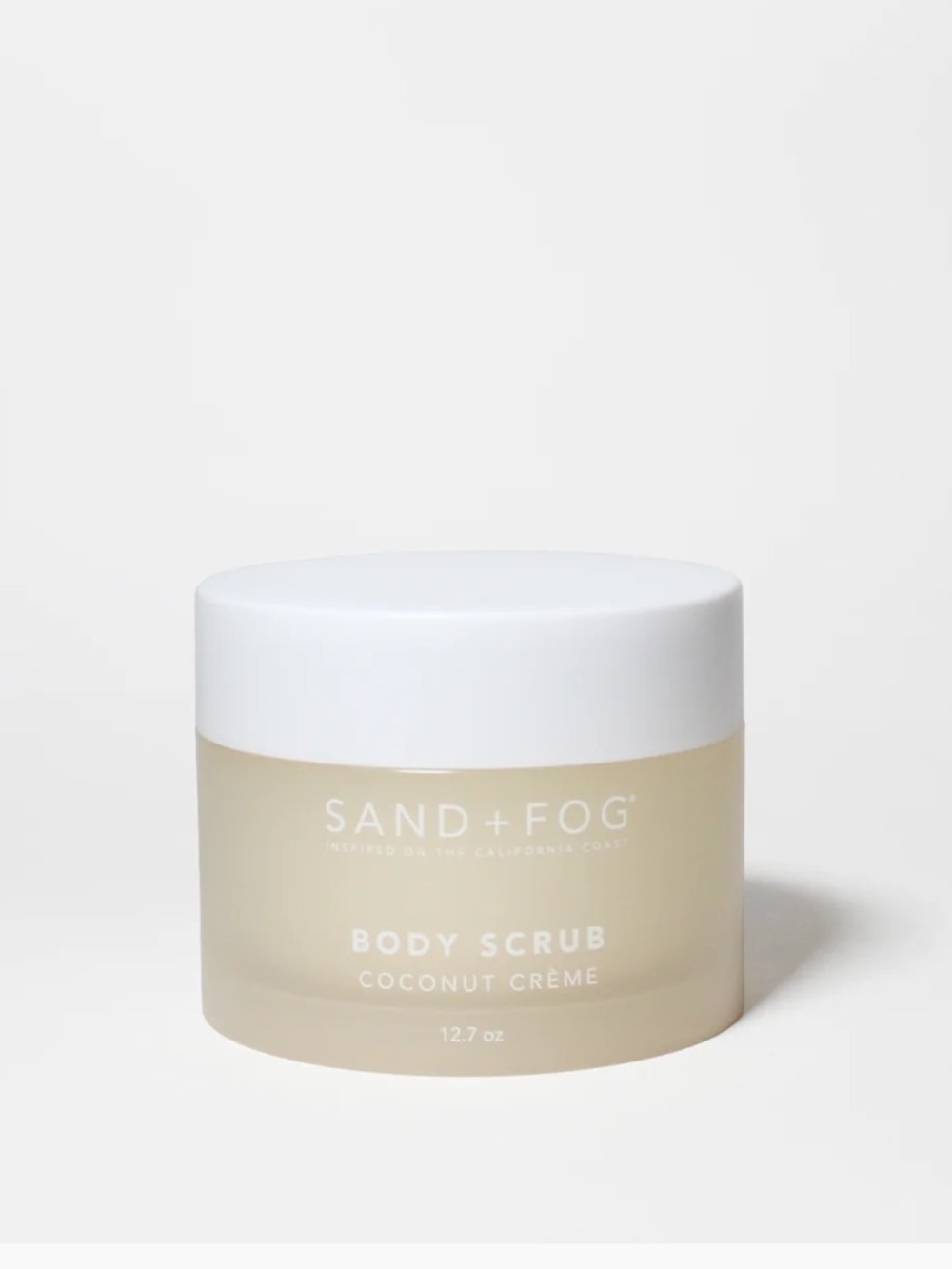 SAND + FOG Coconut Crème Body Scrub - 12.7 OZ (360 G)